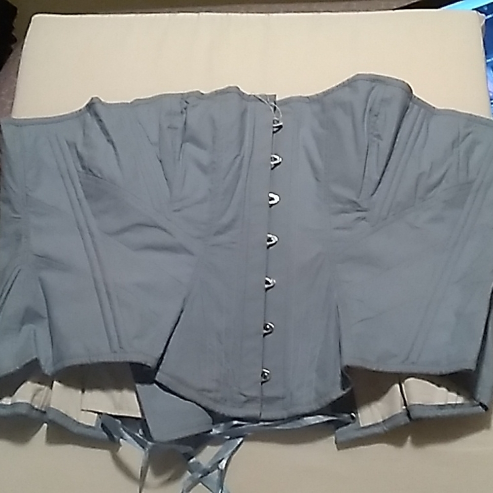 Blue corset from corset story, size 42"
